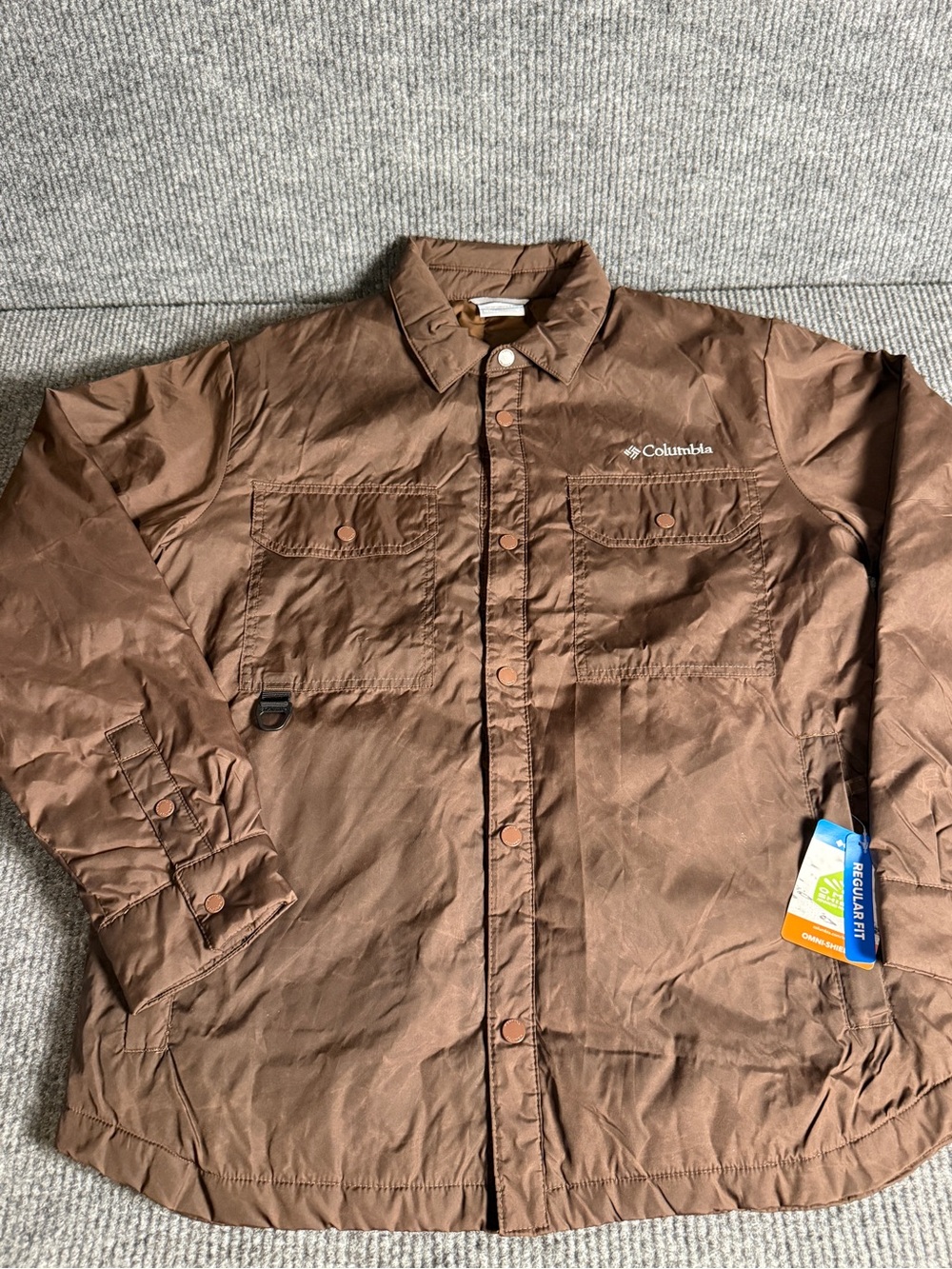 NWT Columbia Landroamer™ Shirt Jacket - Men's Size Medium M - Brown